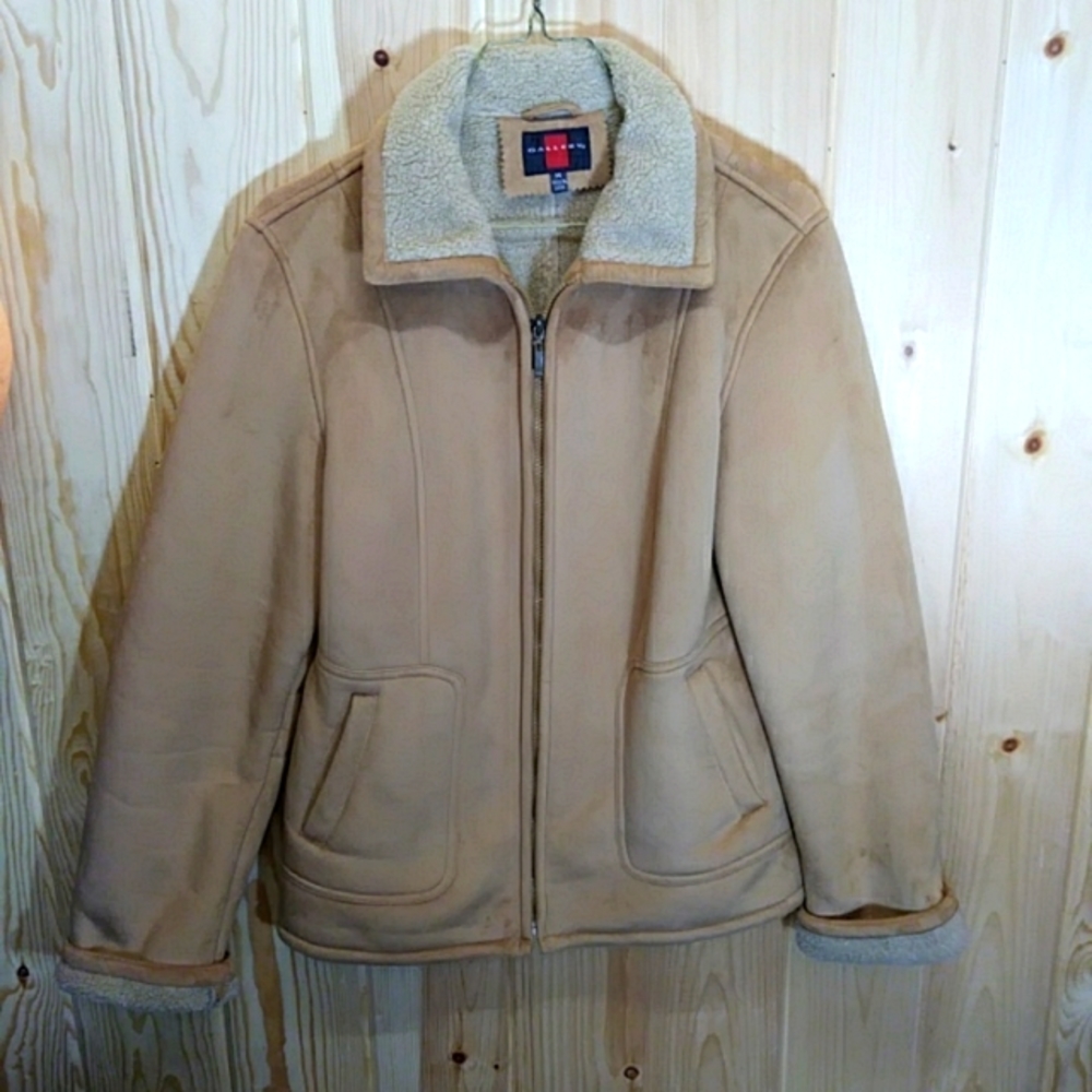 Gallery Women's Faux Suede Jacket